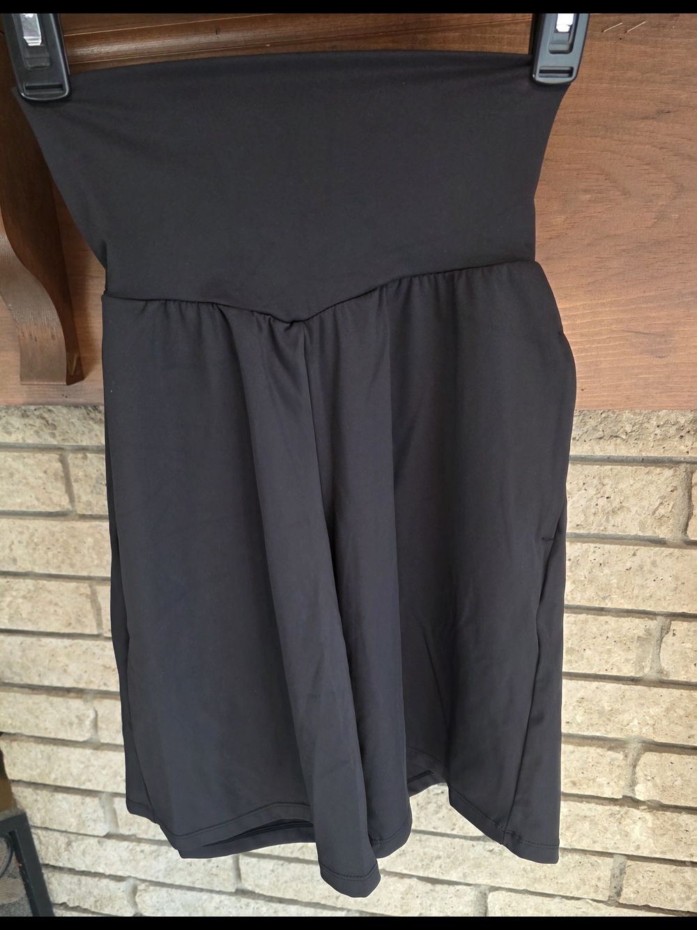 HALARA Black Wide-Leg SoftlyZero Airy Shorts